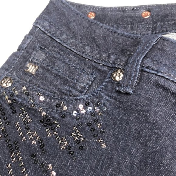 LIKE NEW VINTAGE MISS ME JEANS SIGNATURE SUPER SKINNY 27x27 💎 - Picture 8 of 12